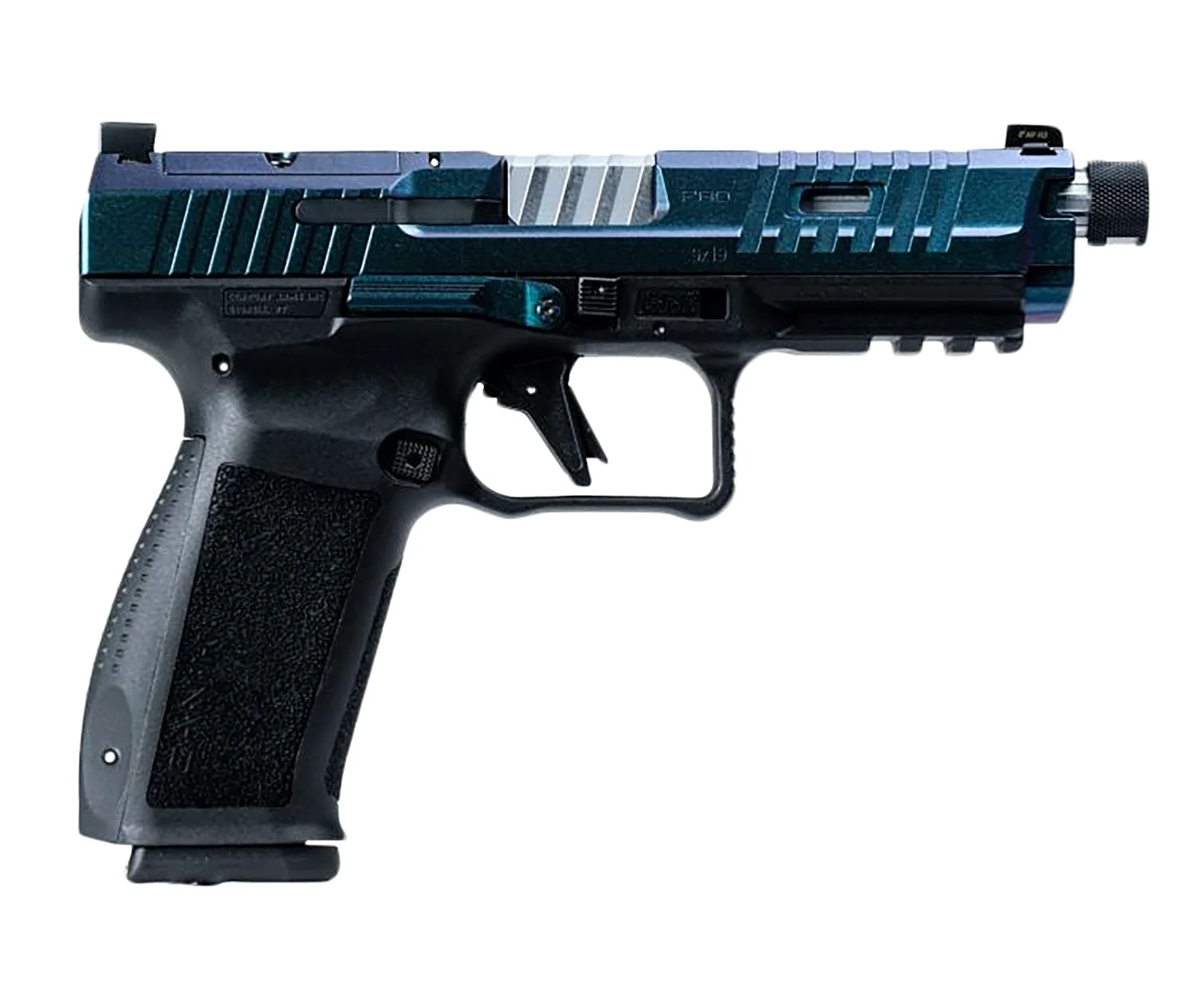 CIA HG8342SB-N METE SFT PRO 9MM 5 18R STGRY/BLK