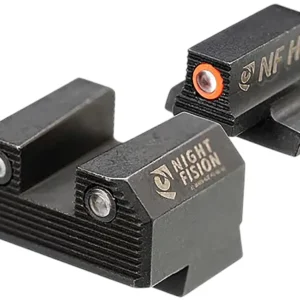 Night Fision CNK029187250OGZG Mete SF Stealth Orange Tritium Rear Black Frame Fits Canik