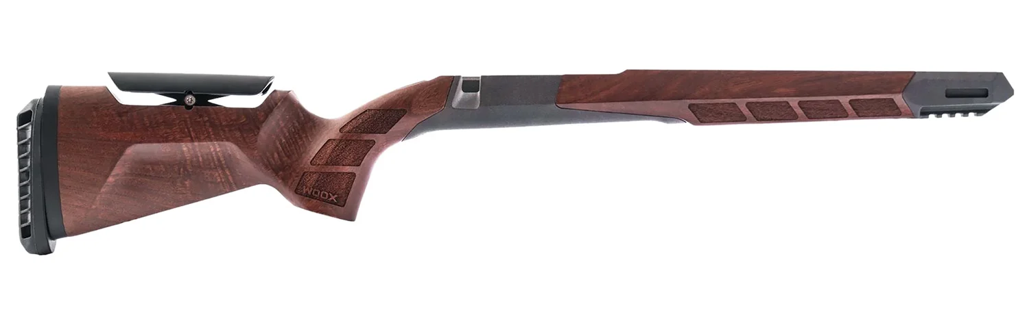 Woox SH.GNS061.04A Superleggera Precision Stock Walnut Carbon Reinforced Nylon/Wood Fits Tikka T3/T3x Bolt Action 31" OAL
