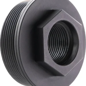 CMMG 11DB017 Zeroed HUB Mount Fits 1/2"x28 Stainless Steel Black