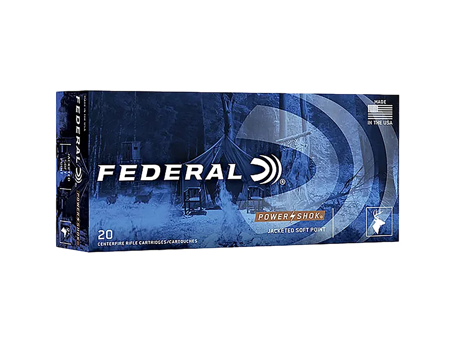 Federal 400LA Power-Shok 300WSM 210gr Soft Point 20 Per Box/10 Case
