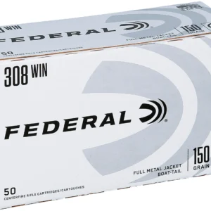 Federal AE308DB American Eagle 308Win 150gr Full Metal Jacket 50 Per Box/5 Case