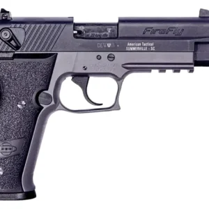 GSG GERG2213TFFSA FireFly 22 LR 13+1 4.90" Black Threaded Barrel, Aluminum Serrated Slide, Smoke Gray Aluminum Frame w/Picatinny Rail, Textured Grip