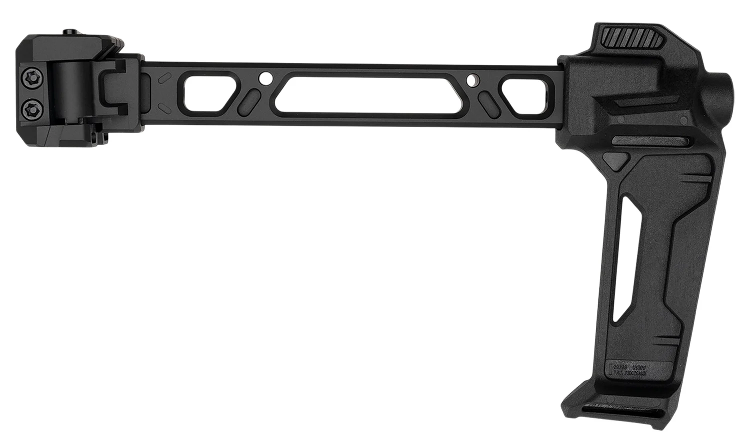 Strike Industries FSADUALSTAB FSA Dual Folder Stabilizer Black Aluminum/Steel 9.44" OAL Picatinny Rail Mount