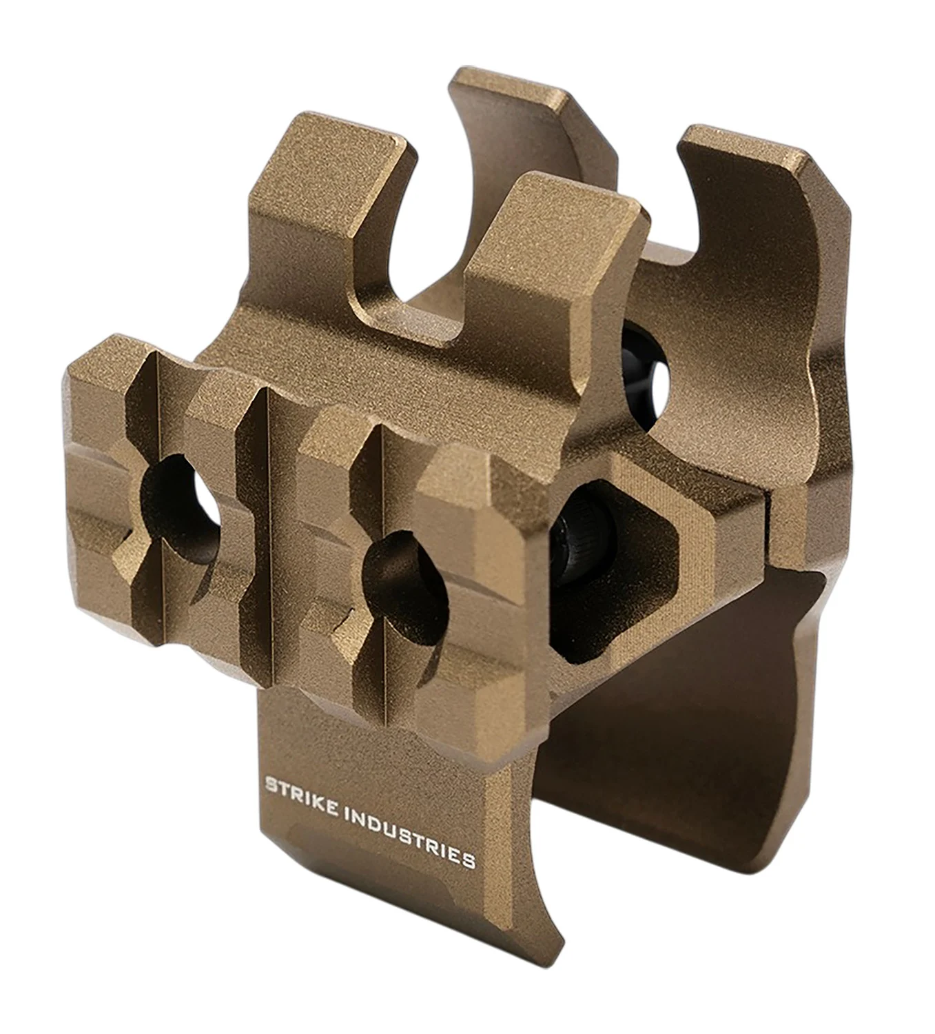 Strike Industries SGBCL1301TACFDE Barrel Clamp For Beretta 1301/A300 Flat Dark Earth Aluminum