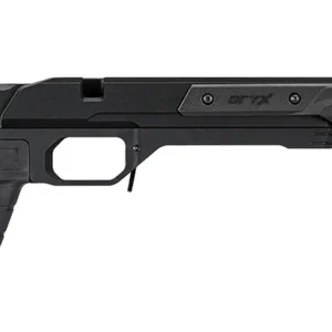 Mdt Sporting Goods Inc 104781BLK Oryx Rifle Chassis Black Aluminum Fits Ruger 10/22