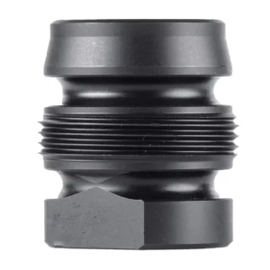 Dead Air DA143 Xeno Xero Black 4140 HT Alloy Steel 9/16x24 RH Threads 1.105" OAL 0.99" Diameter 9mm