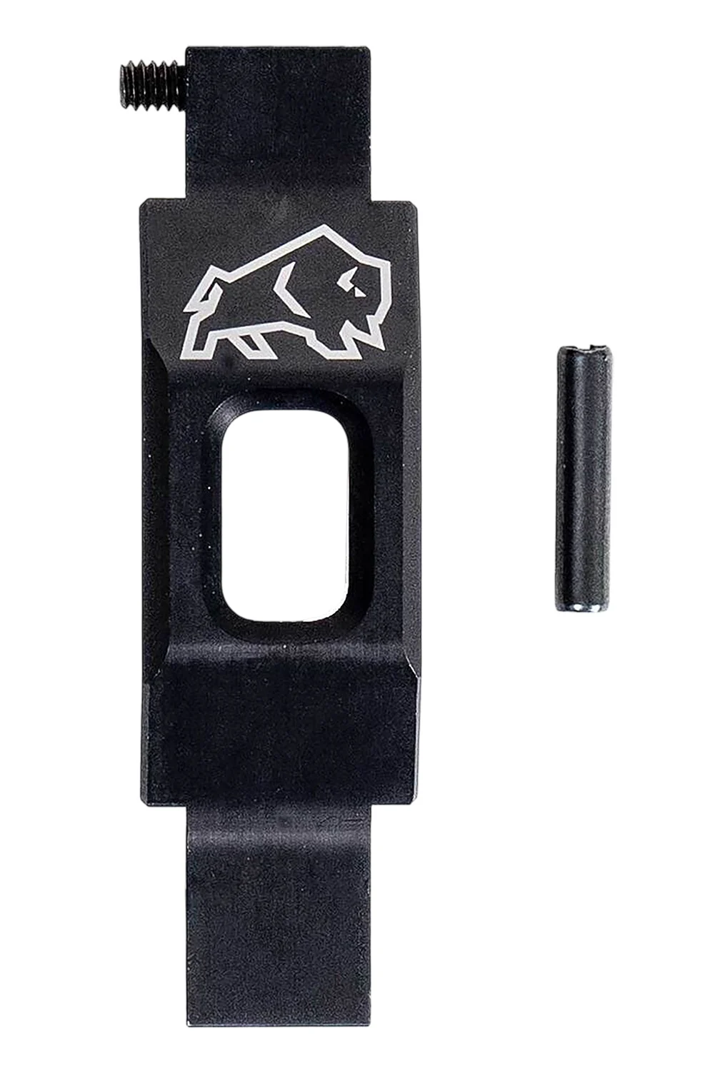 Tapco TAP22064 Trigger Guard Straight Black Aluminum For AR-15