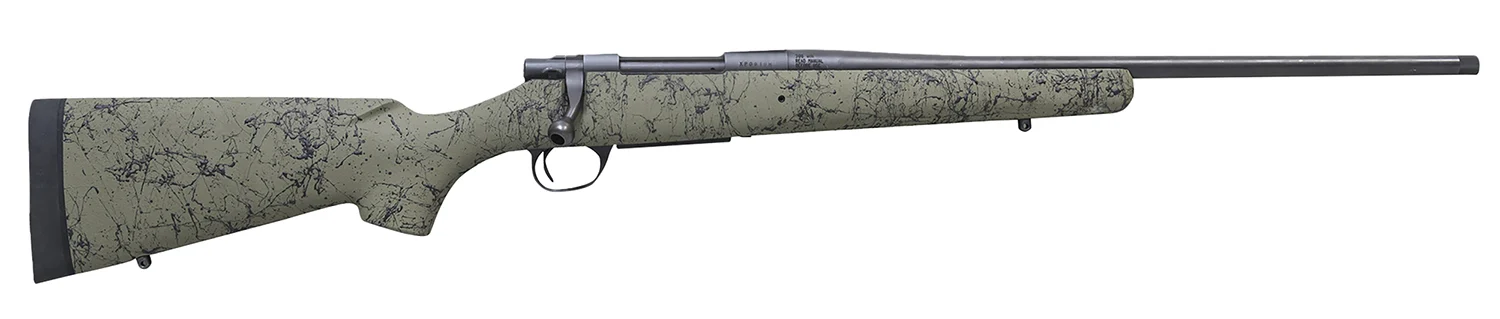 Howa HHSSL308ODG 1500 Superlite Gen2 Full Size 308 Win 3+1 20" Black Threaded Barrel, Matte Blue Steel Drilled & Tapped Receiver, OD Green w/Black Webbing HS Precision Synthetic Stock, Right Hand