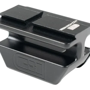 C&H Precision RISERACROXL Picatinny Mount Black Steel Compatible w/ Aimpoint ACRO