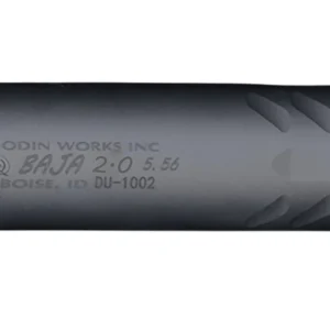 Odin Works SUP-BAJA-2.0-556-BLK BAJA 5.56mm 1.5" Black Steel 1/2"x28