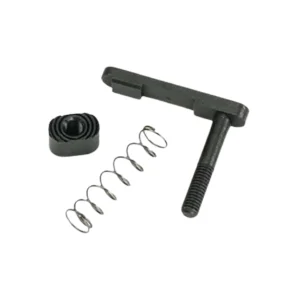 White Label Armory WLA-LOW-1010-01 AR15 Magazine Catch Kit Black Steel