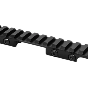 Warne 7757M Picatinny Rail 11mm Dovetail Black Aluminum Fits CZ 457 15 MOA