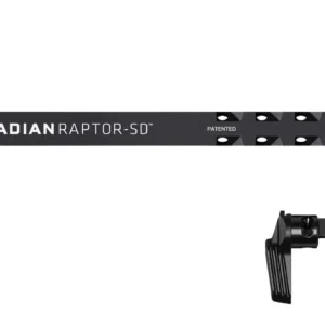 Radian Weapons R0939 Raptor SD 45/90 Charging Handle AR-15/M16 Black Aluminum Ambidextrous