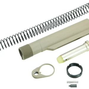 Timber Creek Outdoors ARBTKFDE Buffer Tube Kit  Flat Dark Earth AR-15/AR Style