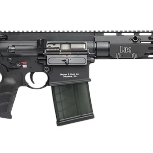 HK 81001053 MR762 A4 7.62x51mm 10+1 13" Threaded Barrel, M-LOK Handguard, Black Receiver w/Picatinny Rail, Black Pistol Tube, Black Ergonomic Grip