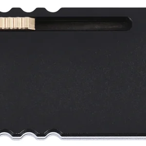CRKT 9917 C.U.T. Sk-5 Steel OTF 0.62" Satin Blade, Titanium Handle 3.30" Long, Includes Pocket Clip