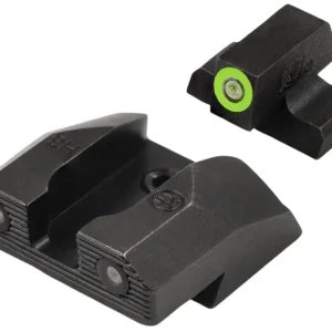 XS Sights SPR202P6G R3D 2.0 Night Sight Set Green Tritium Front/Black Oxide Frame Fits Springfield SA-35