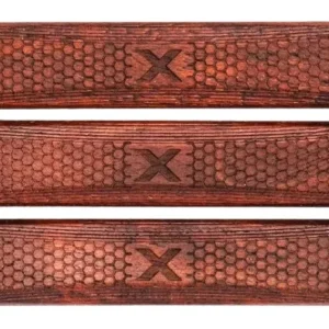 Woox SH.MLK004.S3 M-LOK Rail Covers 3 Slot American Walnut 4.88" Long