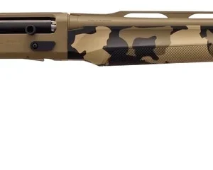 T R Imports A22026OS1 Alpha 2 20 Gauge 3" 4+1 26" Flat Dark Earth Cerakote Vent Rib Barrel & Receiver, Fixed Old School Camo Synthetic Stock
