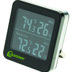LOCKDOWN 1116792 WIRELESS HYGROMETER