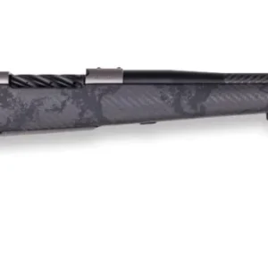 Weatherby MGT01N7MMBR2B Mark V Backcountry Guide TI 7mm BC 3+1 22" Graphite Black Cerakote Fluted Threaded Carbon Barrel, Titanium Drilled & Tapped Receiver, Exposed Carbon w/Carbide Black Accents Fix