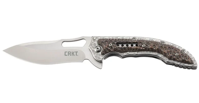 CRKT 5460C FOSSIL COMPACT 3.41 BROWN