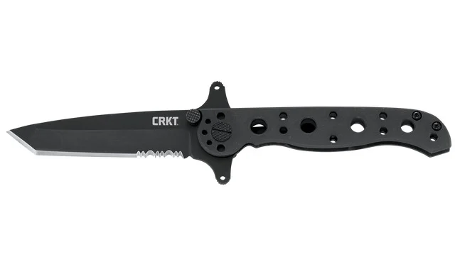 CRKT M16-10KSFC M16-10KSF TANTO TRIP PT SERRATNS