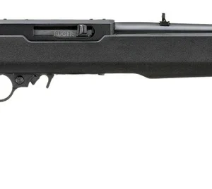 Ruger 32021 10/22 22 LR 10+1 18.50" Satin Black Alloy Steel Threaded Barrel, Drilled & Tapped Receiver, Black Magpul MOE X-22 w/M-LOK Textured Synthetic Stock