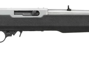Ruger 32023 10/22 22 LR 10+1 18.50" Satin Threaded Stainless Steel Barrel, Drilled & Tapped Receiver, Black Magpul MOE X-22 w/M-LOK Textured Synthetic Stock