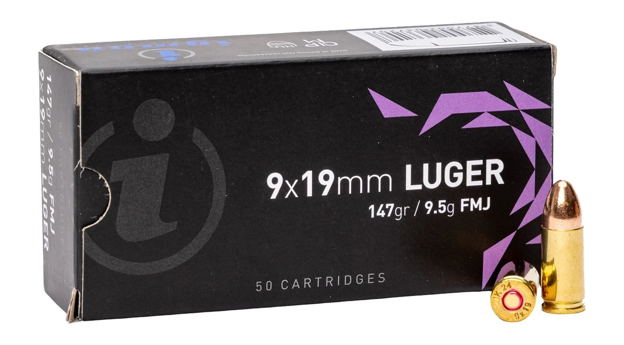 IGMAN 3877002037207 9MM 147GR FMJ 50/20