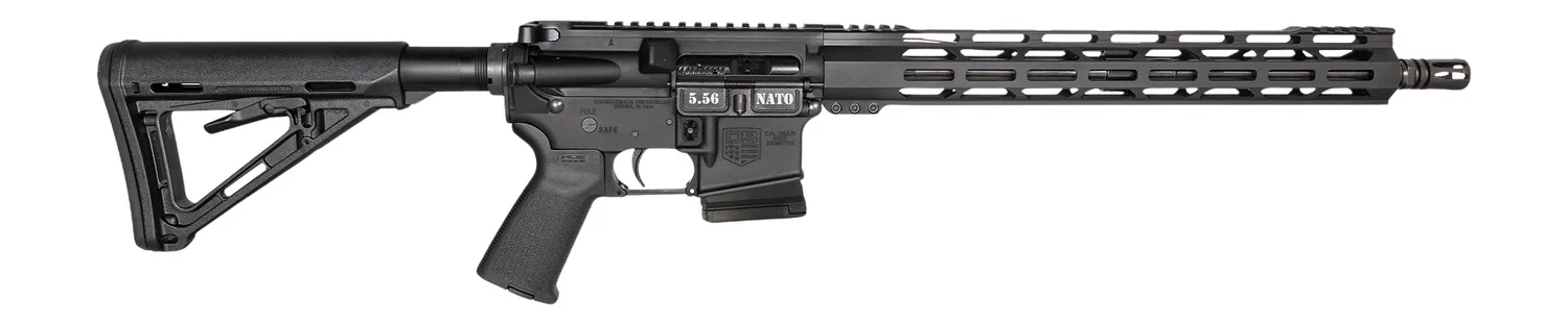 Diamondback DB1799K005 DB15 *CO Compliant 5.56 NATO 10+1 16" Black Nitride Barrel, Black Anodized Aluminum Receiver w/Picatinny Rail, M-LOK Handguard, Black Synthetic Stock
