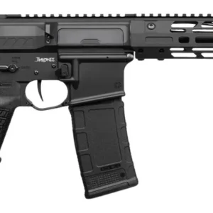CMMG 30A0ED0-AB Zeroed Banshee Mk4 300 Blackout 30+1 6.50" Black Nitride Threaded Barrel, Black Armor Cerakote Aluminum Receiver w/Picatinny Rail, M-LOK Handguard, Black Polymer CMMG RipBrace, CMMG Ze
