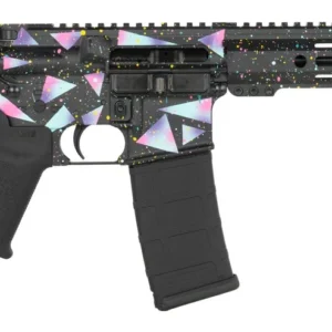 Shark Coast Tactical SCC07237MIA-P Miami 5.56 NATO 30+1 10.50" Black Nitride Threaded Barrel, Aluminum Receiver w/Picatinny Rail, M-LOK Handguard, Polymer SB Tactical SBA3 Brace, Polymer Grip