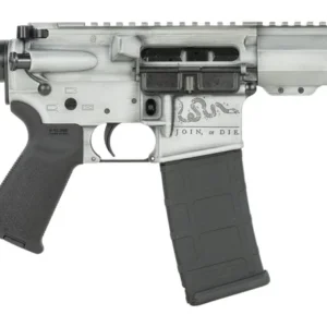Shark Coast Tactical SCC07411LOD-P Liberty Or Death 5.56 NATO 30+1 10.50" Black Nitride Threaded Barrel, Laser Engraved Aluminum Receiver w/Picatinny Rail, M-LOK Handguard, Polymer SB Tactical SBA3 B