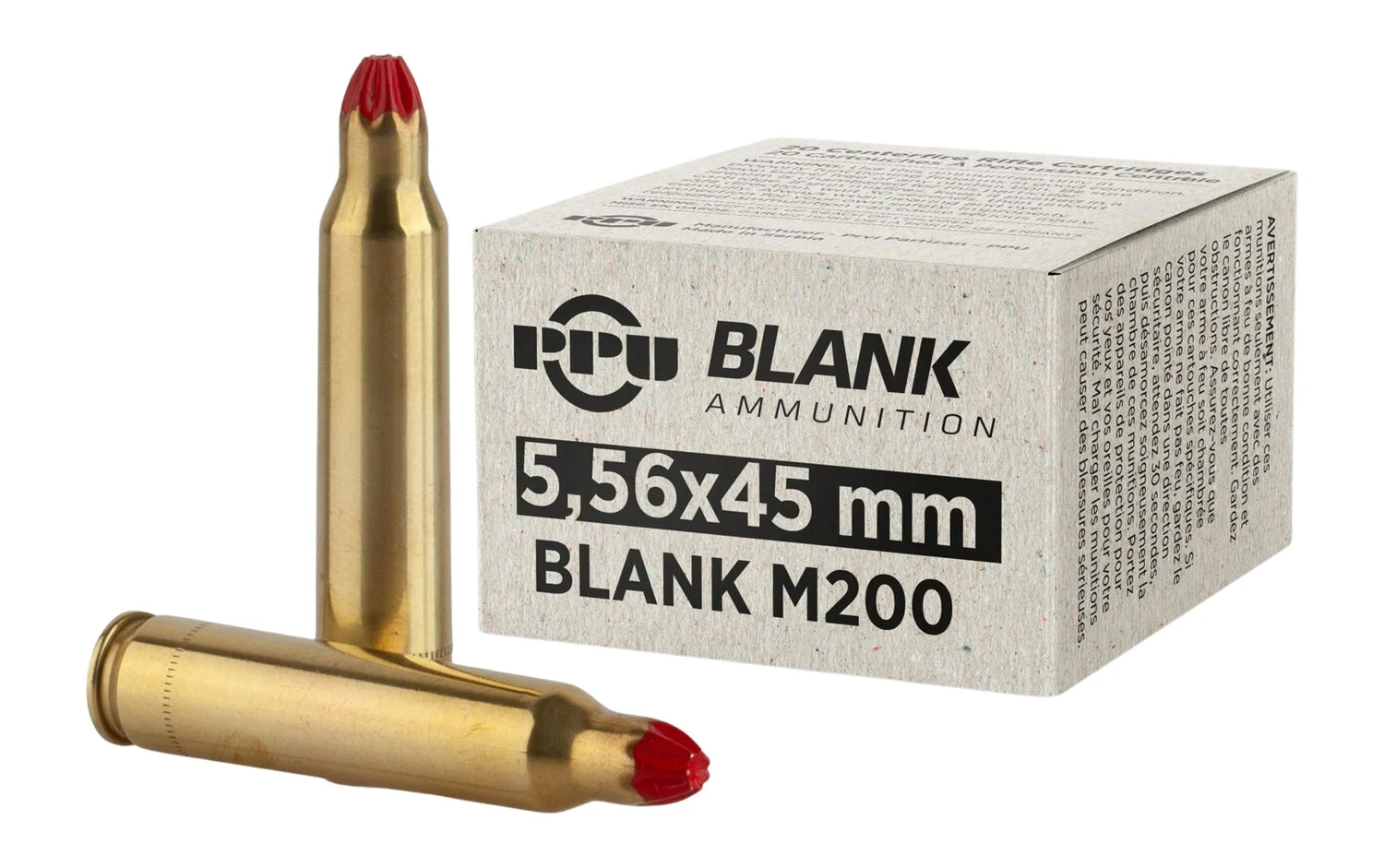 PPU PPB51 5.56 M200 BLANK 20/50