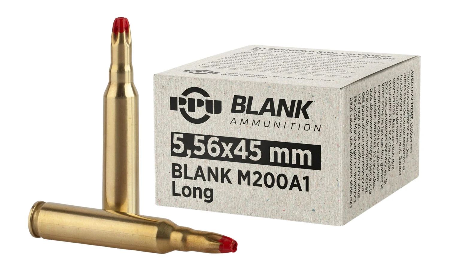 PPU PPB52 5.56 M200 A1 BLANK 20/50