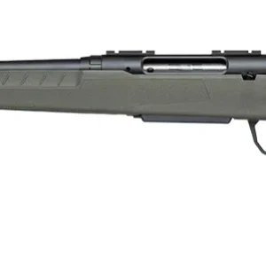 Savage Arms 33144 Axis 2 25-06 Rem 4+1 20" Matte Black Carbon Steel Threaded Barrel, Drilled & Tapped Receiver, OD Green Fixed w/Pistol Grip Synthetic Stock, Left Hand