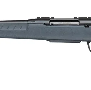 Savage Arms 33157 Axis 2 270 Win 4+1 20" Matte Black Carbon Steel Threaded Barrel, Drilled & Tapped Receiver, Gray Fixed w/Pistol Grip Synthetic Stock, Left Hand
