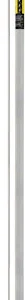 PRO SHOT STAINLESS 1PC RIFLE - CLEANING ROD 42" .27 CAL & UP
