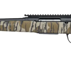 Savage Arms 33316 Axis 2 Pro 243 Win 4+1 20" Black Cerakote Carbon Steel Spiral Fluted Threaded Barrel & Receiver w/Picatinny Rail, Mossy Oak Original Bottomland Fixed w/Pistol Grip Synthetic Stock, L