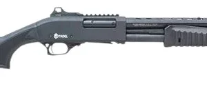 Citadel FRMN1220BLK Mariner 12 Gauge Pump 3" 4+1 18.50" Matte Black Heat Shield Barrel & Receiver w/Picatinny Rail, Fixed Black Synthetic Stock