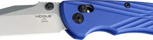 HOGUE DEKA ABLE LOCK FOLDER - 3.25" CLIP POINT POLY BLUE