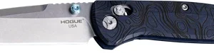 HOGUE MYSTO 3.4" ABLE LCK FLDR - CLIP POINT BLUE CANYON WATER