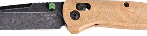 HOGUE MYSTO 3.4" ABLE LCK FLDR - CLIP POINT MAPLE VALLEY WOOD