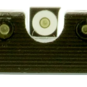 TruGlo TG231H1W Tritium Pro Black | Green Tritium White Outline Front Sight Green Tritium Rear Sight