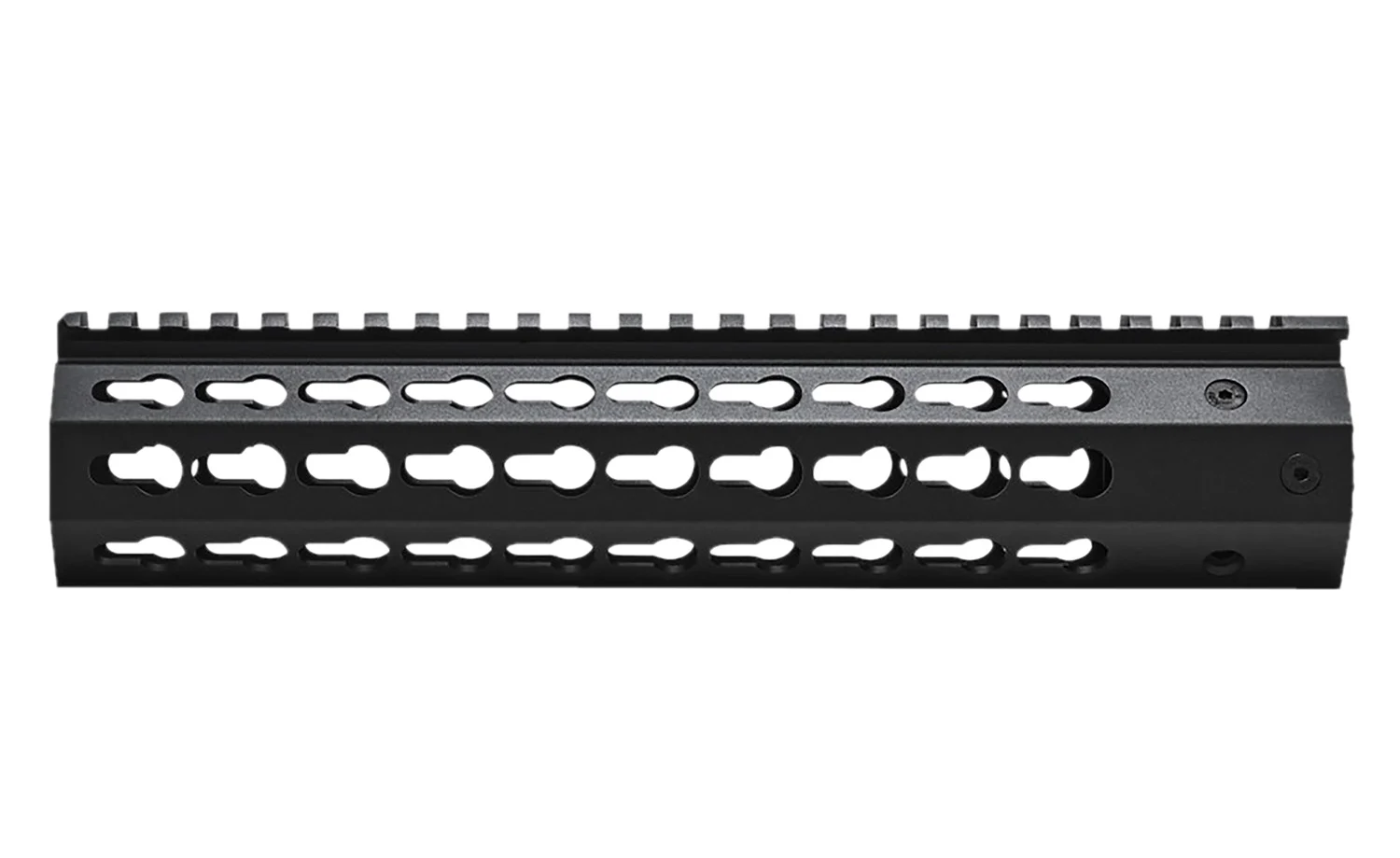 NcStar VMARFFKMC Keymod Handguard Free-Floating Aluminum Black Anodized 10" for AR-15, M4
