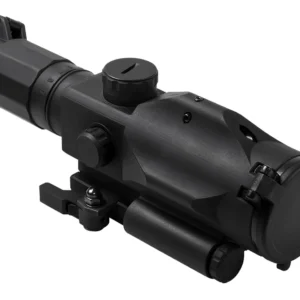 NcStar VSRTP3940GV3 SRT Gen 3 Black Hardcoat Anodized 3-9x40mm Illuminated P4 Sniper Reticle Green Laser