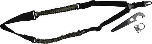 TOC TACTICAL PARACORD SLING - w/ ADAPTER & WRENCH SINGLE PT