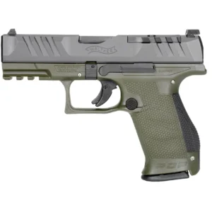 WALTHER ARMS PDP 9MM CPT 4" BLK/GRN OR 10+1